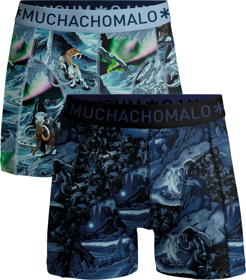 Muchachomalo Herren Boxer Shorts - 2er Pack - Herren Unterwäsche