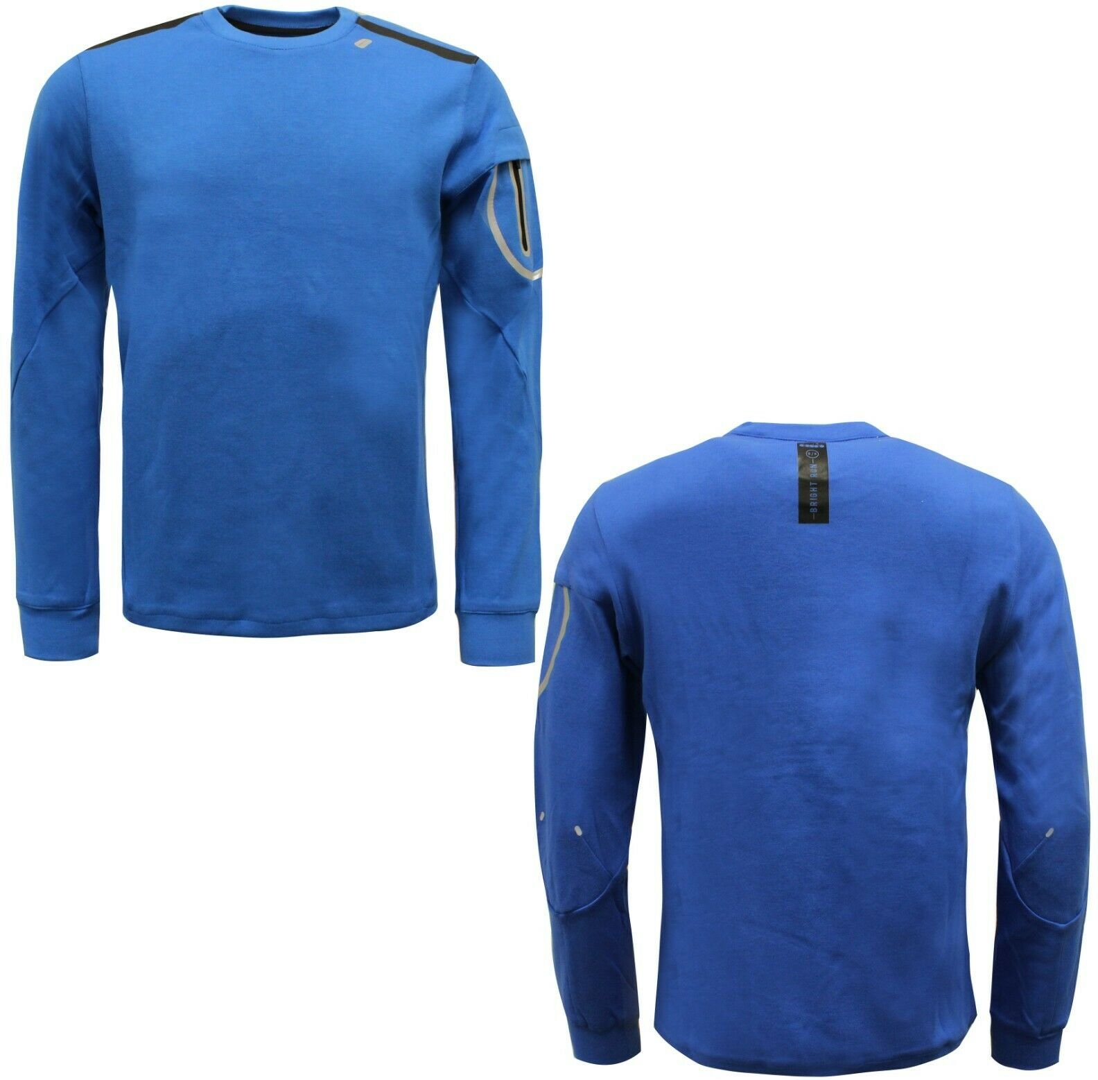 Diadora Sportswear Mens Blue Pullover