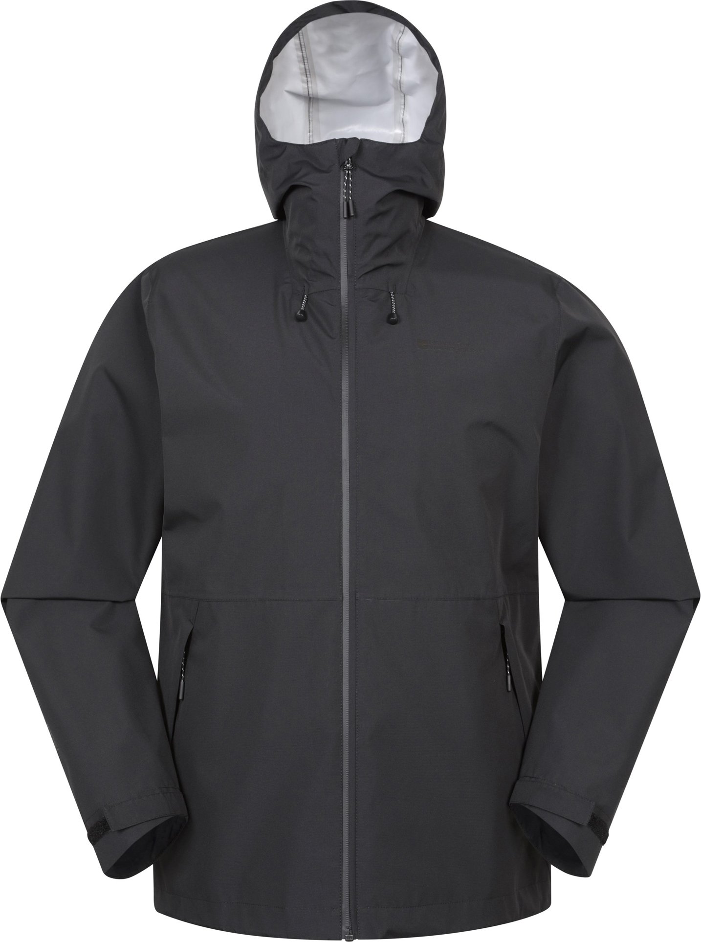 Mountain Warehouse - "Hill" Jacke, wasserfest Packable für Herren (Schwarz)