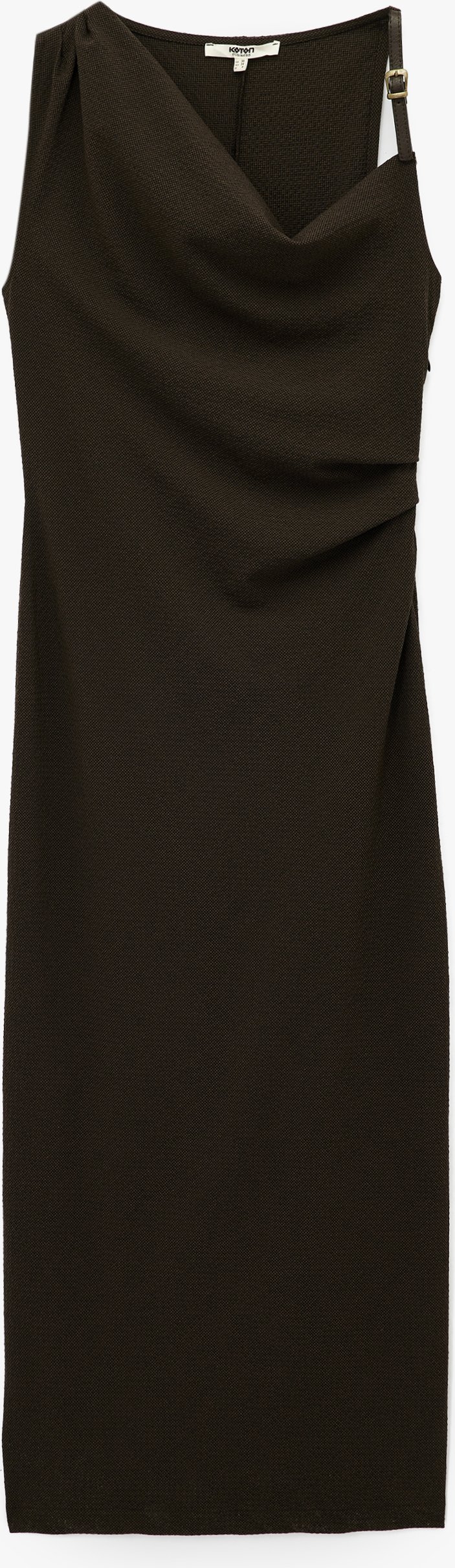 Koton KLEIDER Viskose-Maxi-Dress mit Degage