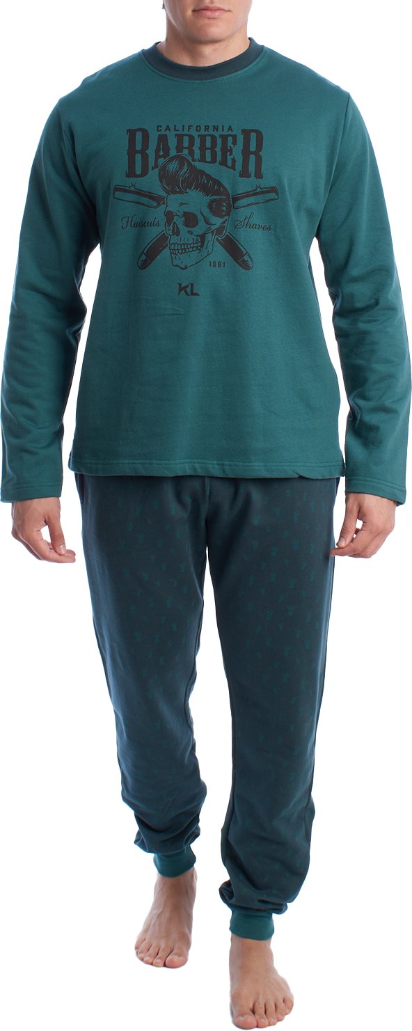 Männer Winter Plüsch Baumwolle Pyjamas KLP6