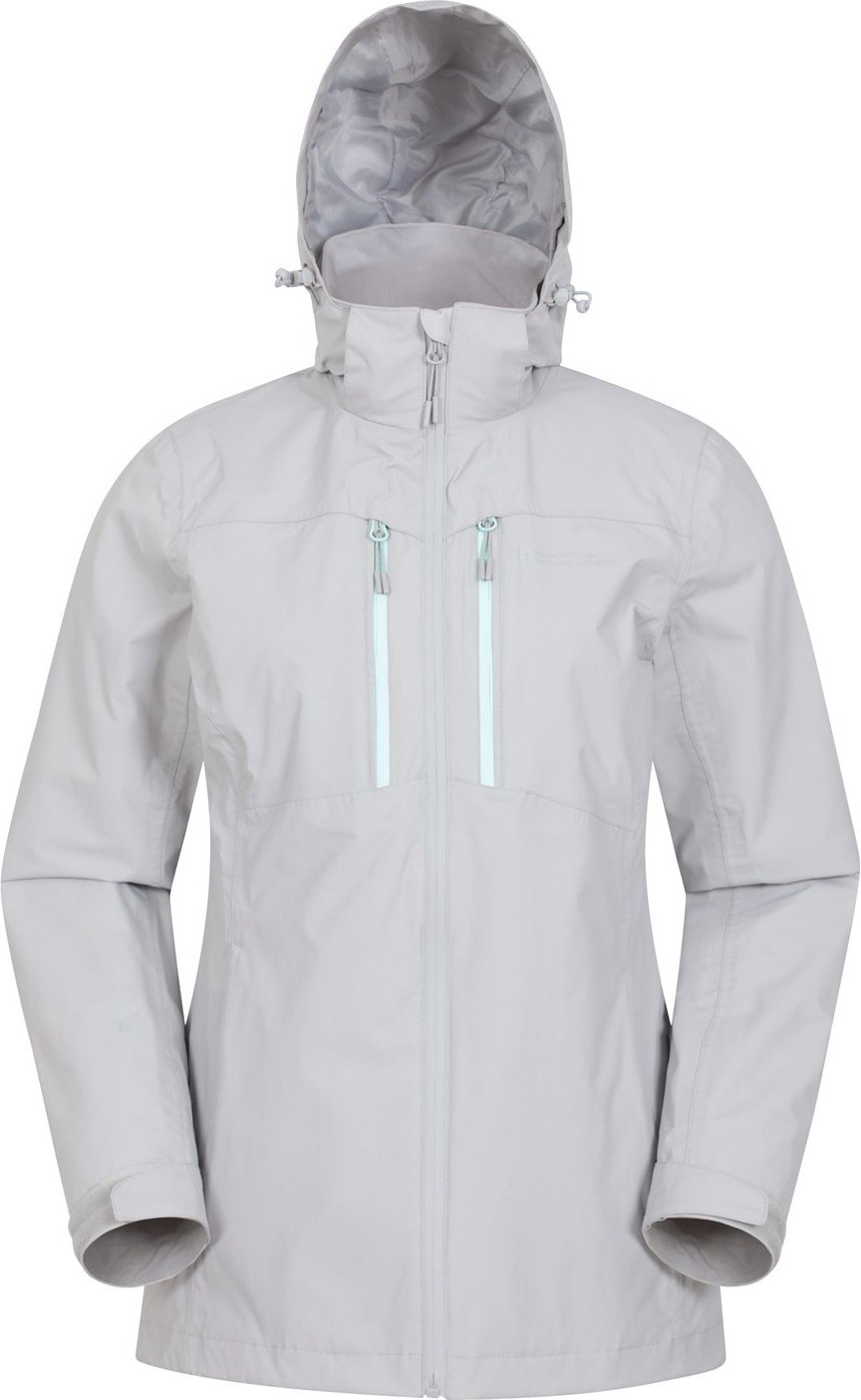 Thumbnail - Mountain Warehouse Damen/Damen Rainforest II Extreme Wasserdichte Jacke (Grau)