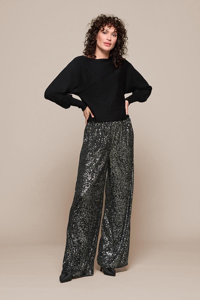 Mira Pants Dark Metallic
