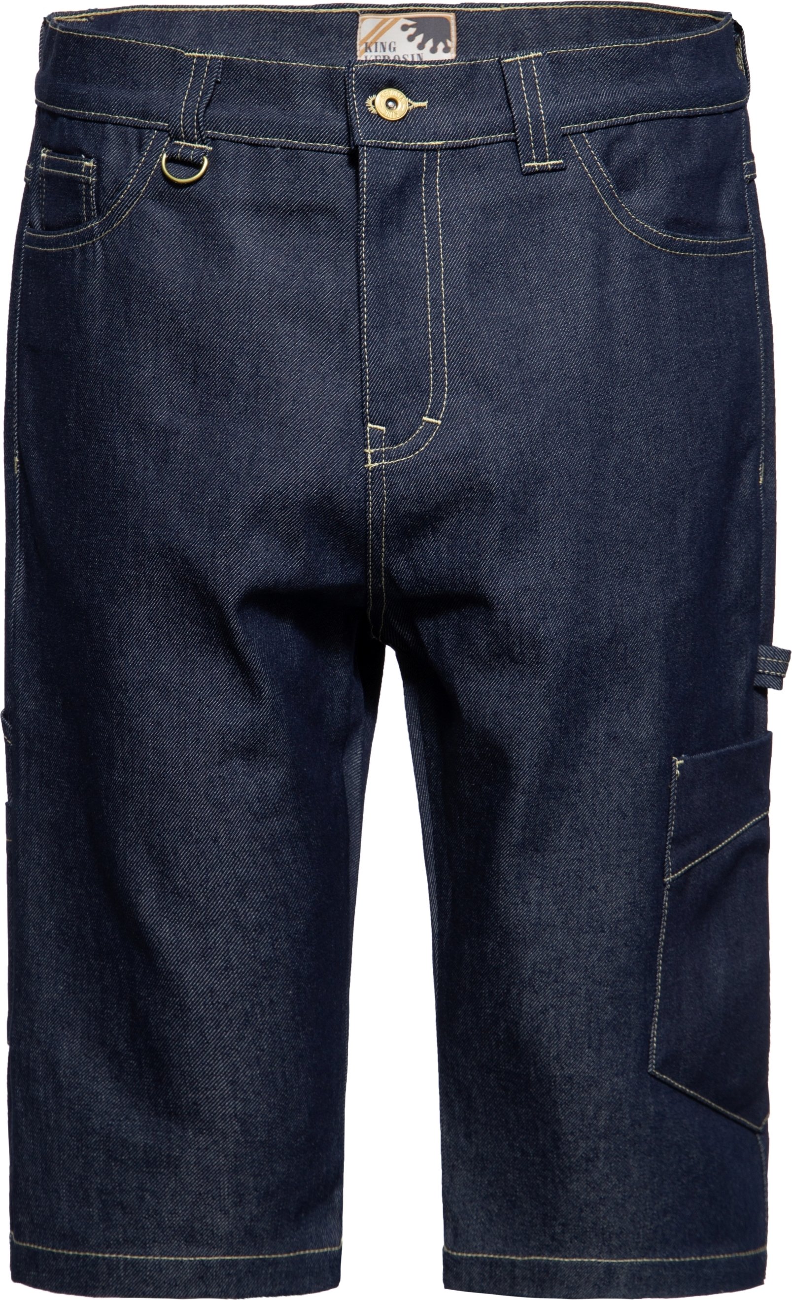 King Kerosin Herren Worker Shorts Denim
