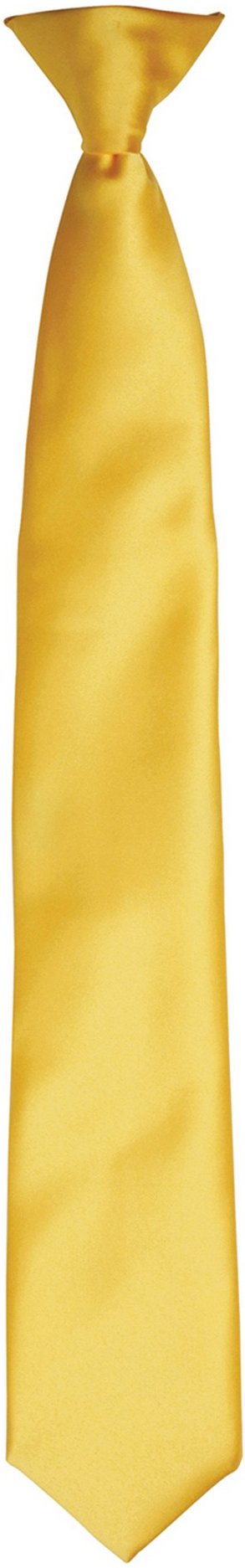 Premier Colours Herren Satin Clip Krawatte (Sonnenblume)