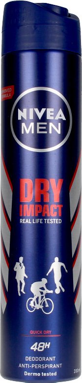 Men Dry Impact Deodorant Spray 200 ml