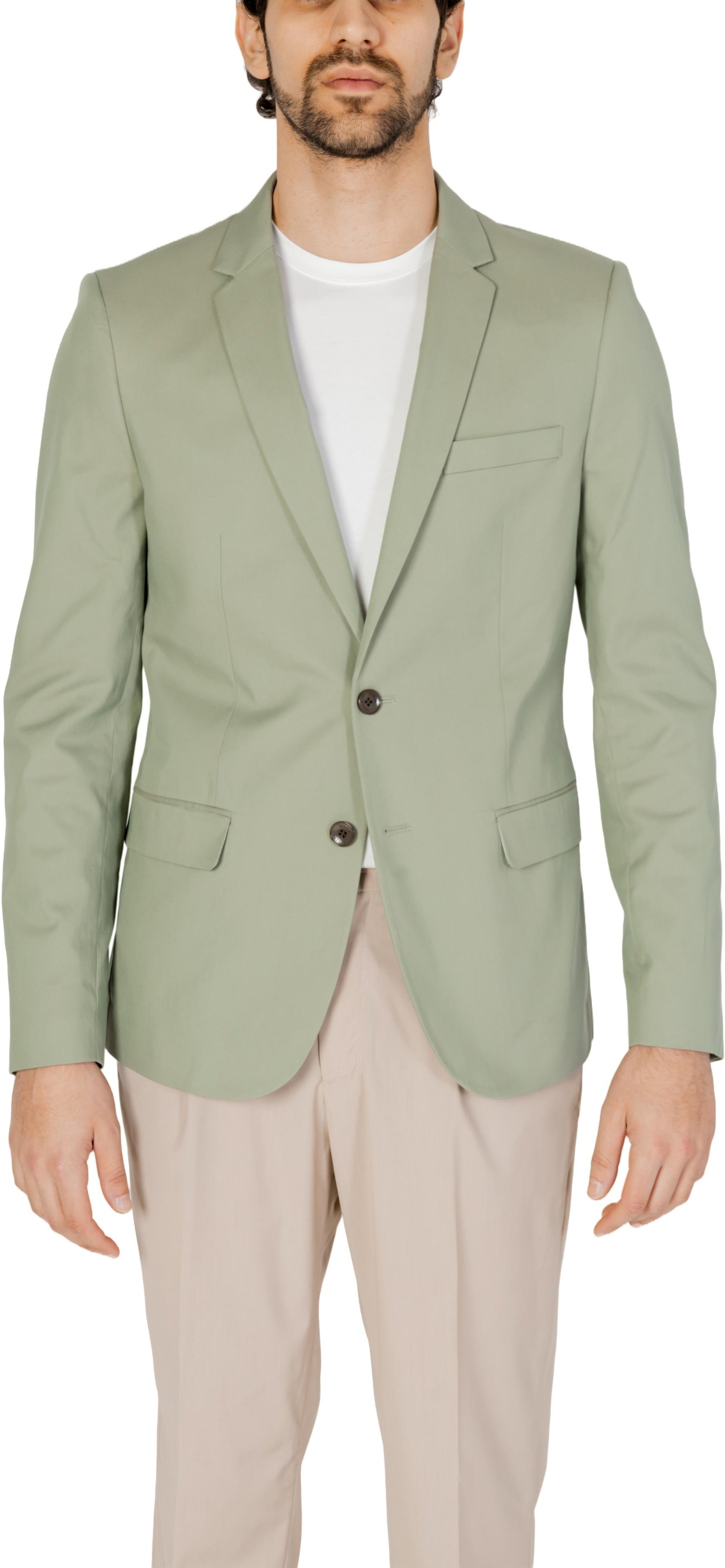 Lässiger Fit Blazer mit Zwei-Knopf-Verschluss