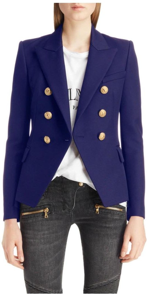 Thumbnail - Damen Blazer mit Reverskragen und langen Ärmeln