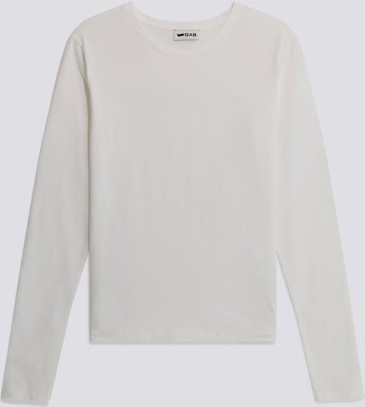 Damen weiß HANIKE M/L GAS 1984 Langarm-T-Shirt