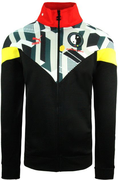 Puma Quatre Cent Quinze Deutschland Herren schwarze Trainingsjacke