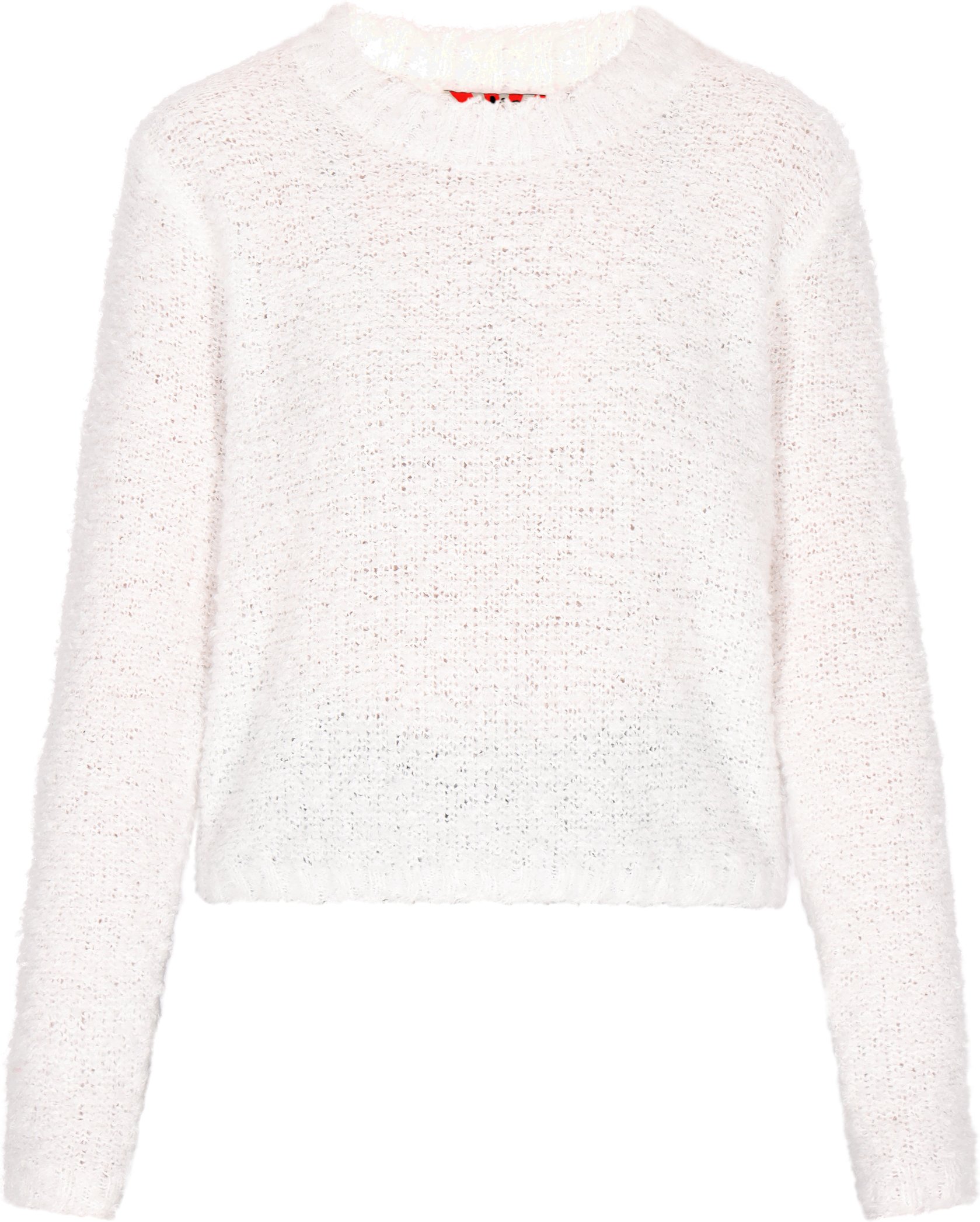 Mymo Pullover Damen weiss