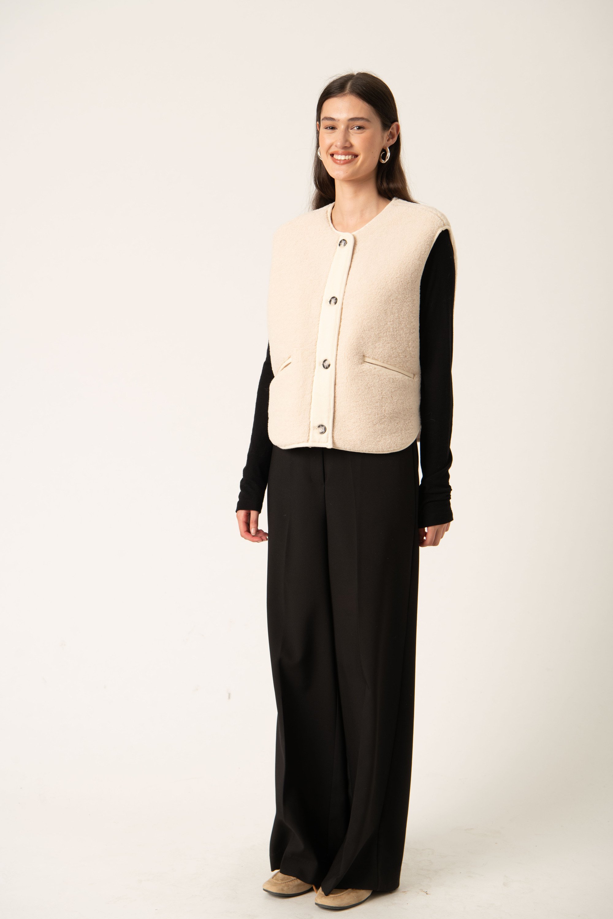 Jacke SLThalassa Oversize fit beige