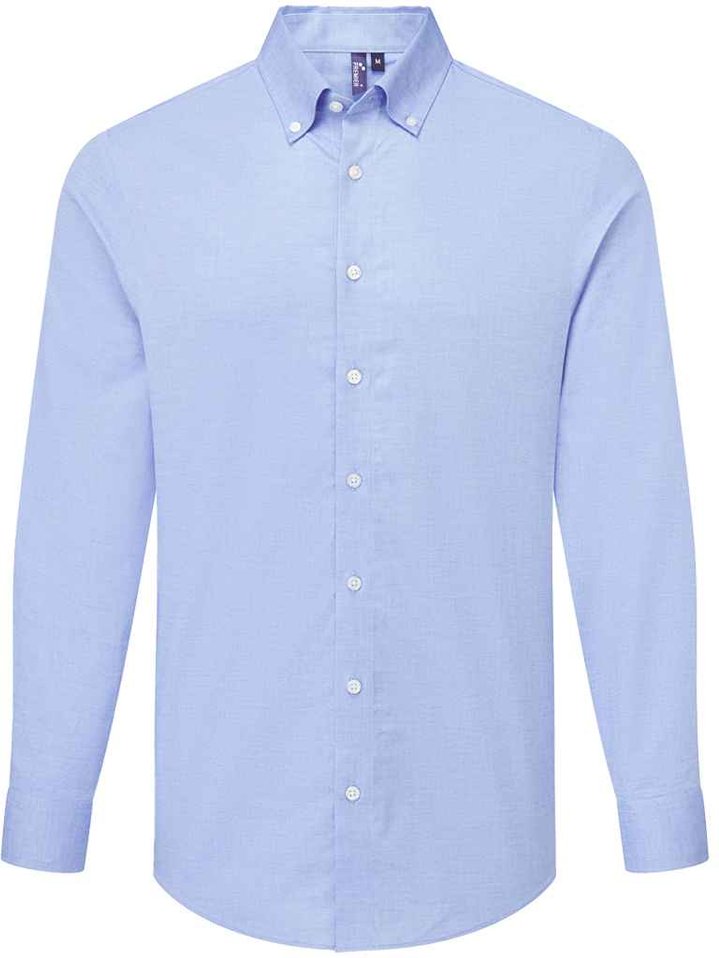 Premier - "Supreme" Formelles Hemd für Herren Langärmlig (Dunkelblau)