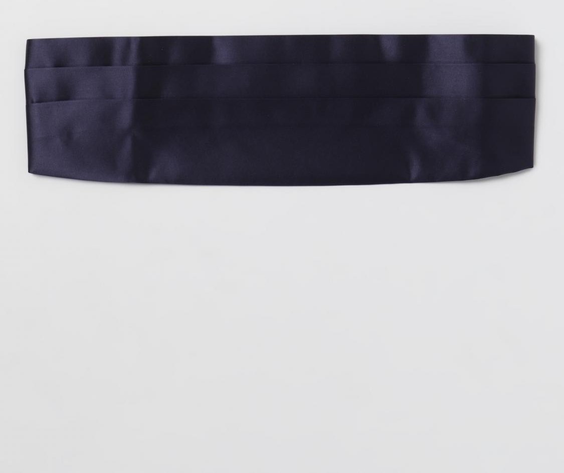 Seidene Cummerbund formelle Kleidung