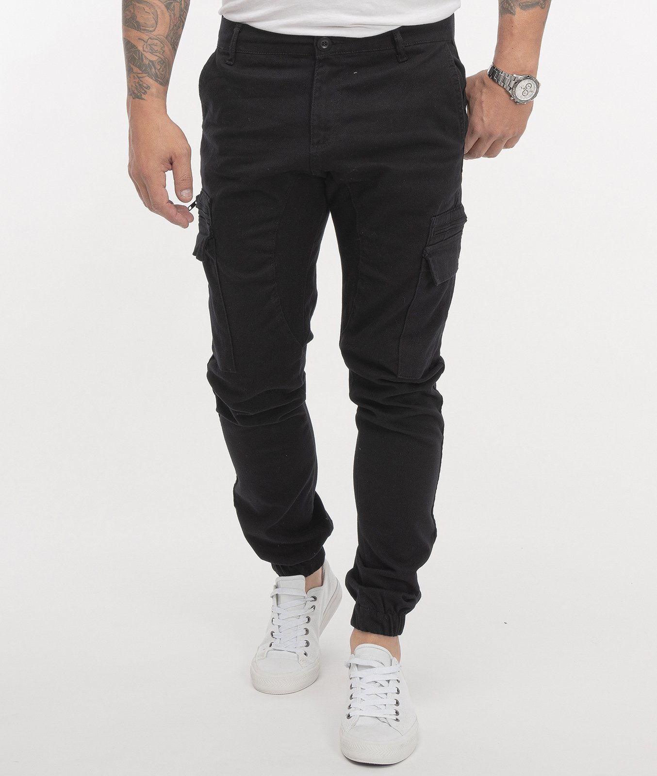 Thumbnail - Rock Creek Cargohose Schwarz