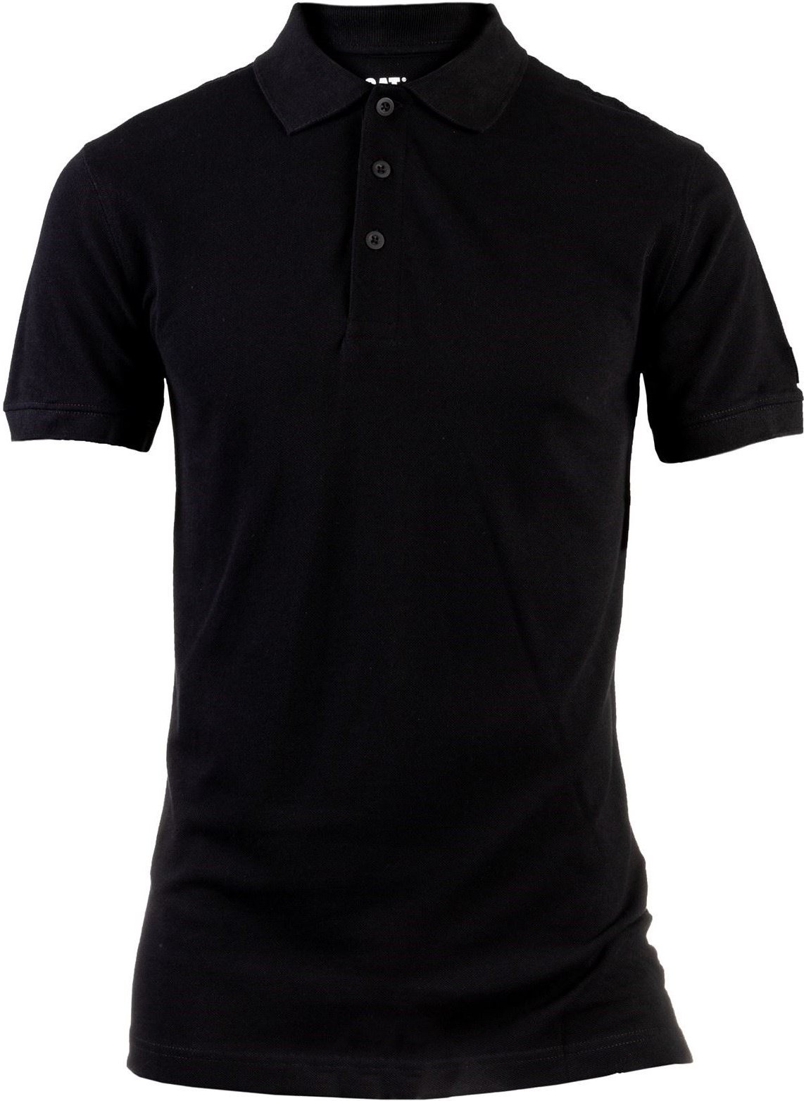 Caterpillar Essentials Baumwoll-Polohemd für Herren in Schwarz