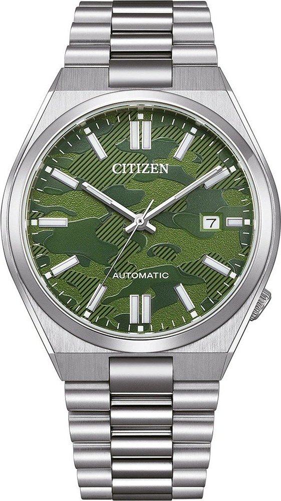Citizen Tsuyosa Herren Silber Uhr NJ0159-86X
