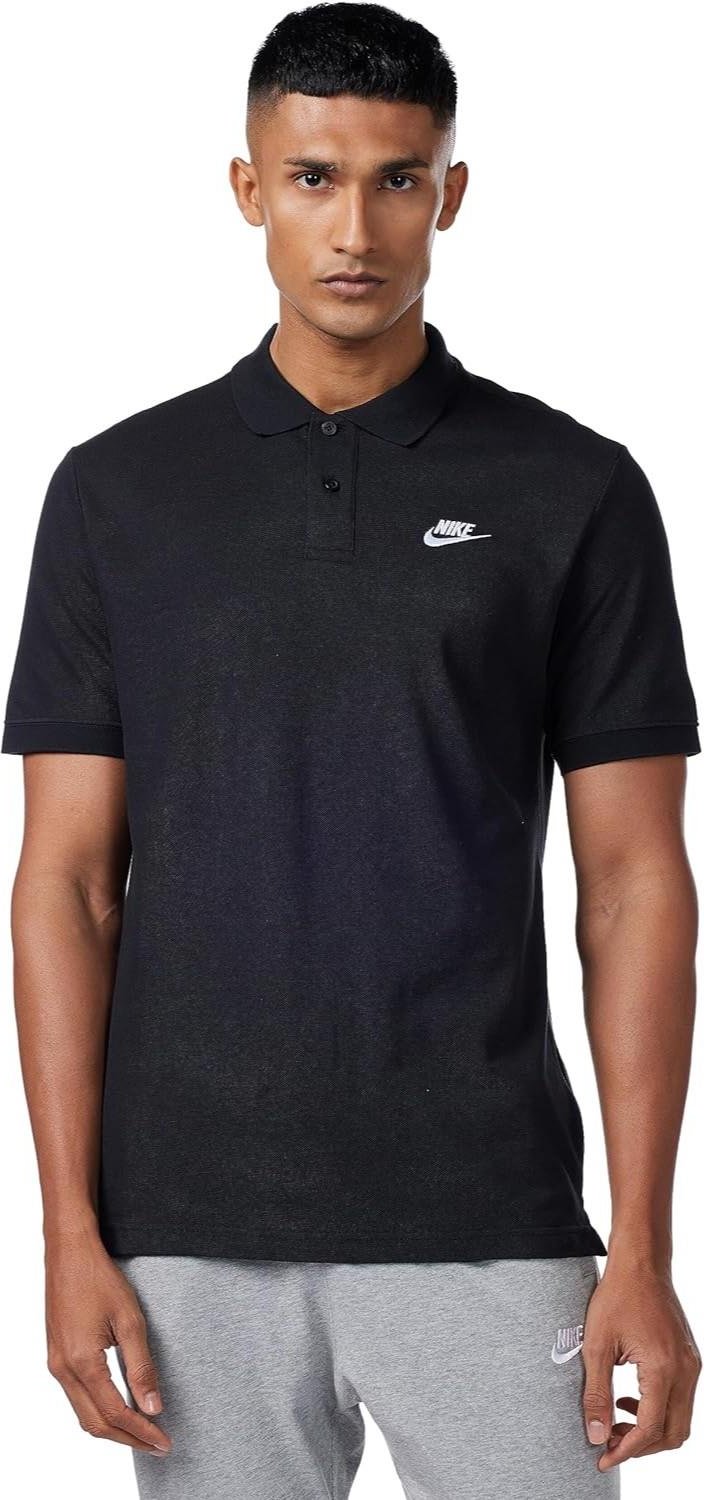 Nike Sportswear Club Herren-Poloshirt in Schwarz