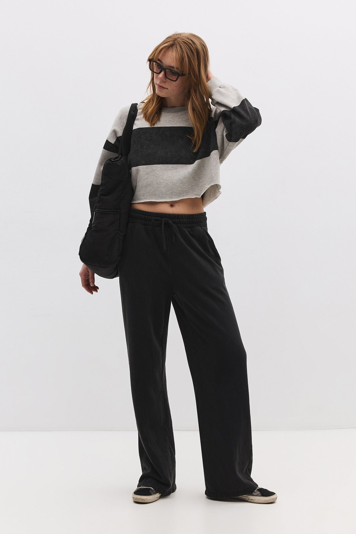 Thumbnail - Hose mit weitem Bein und elastischem Bund