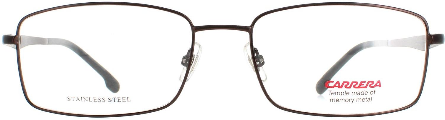 Carrera Rectangle Herrenbrille Braun