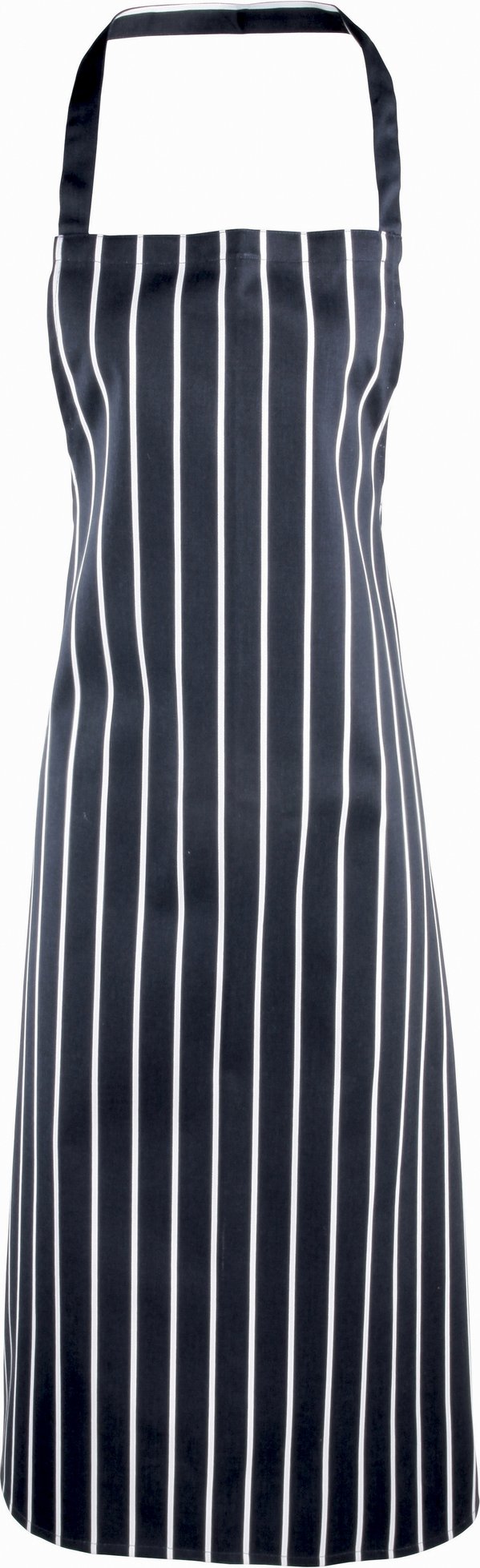 Premier Ladies/Womens Stripe Apron (2er-Pack) (Marine/Weiß)
