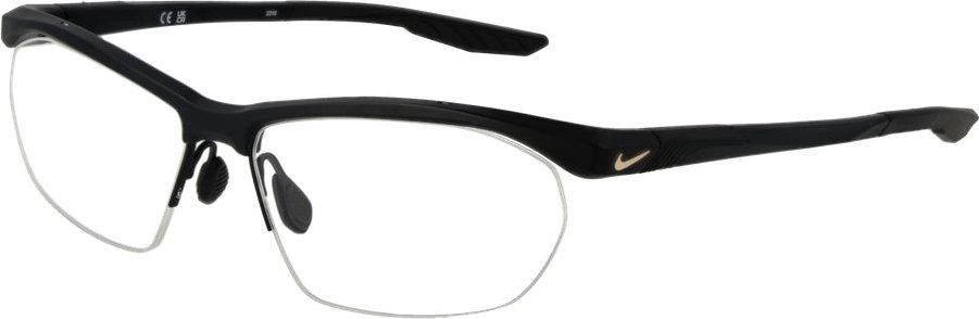 Schwarze Edelstahlbrillen (Gestelle)