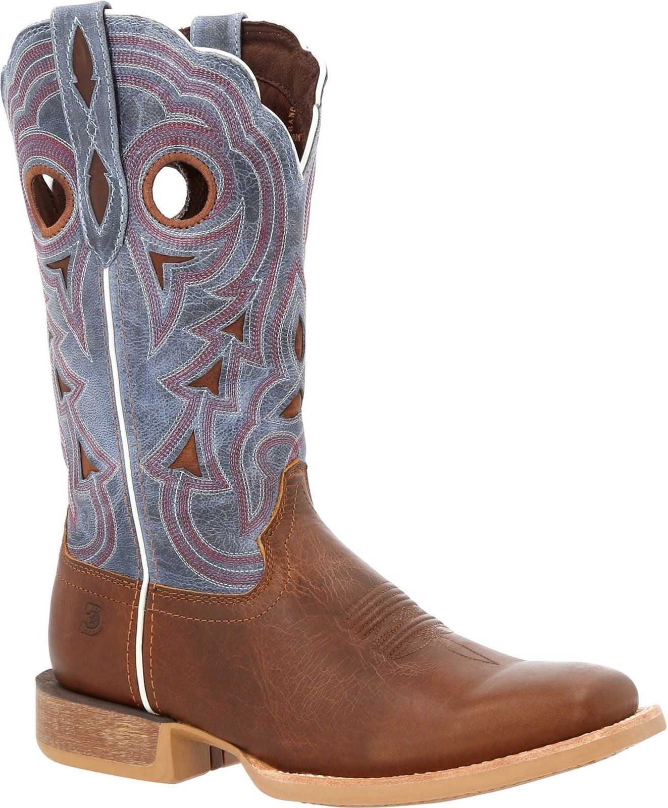 Durango Lady Rebel Pro Leder Damen Stiefel in Goldbraun/Pflaume