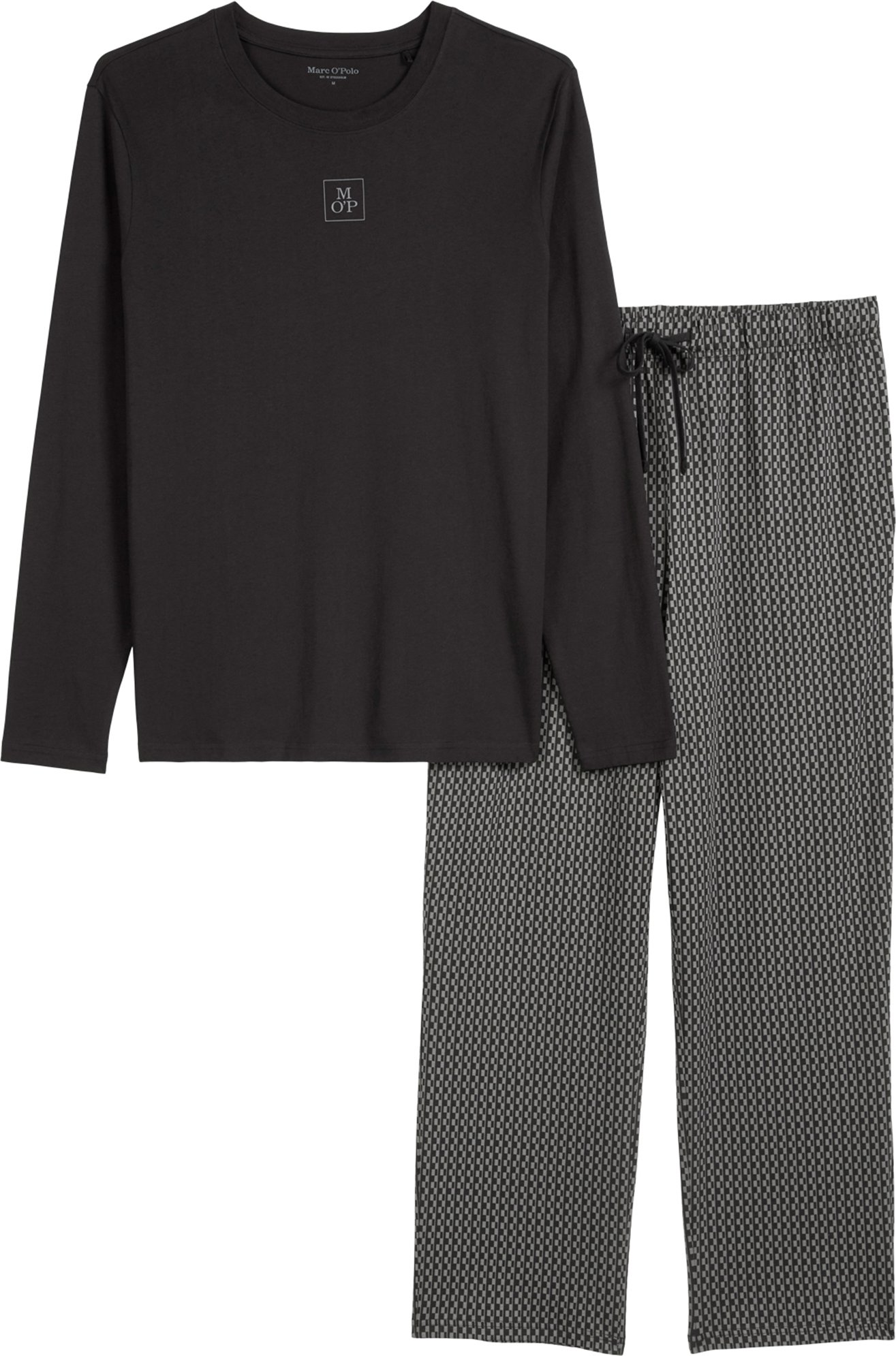 Thumbnail - Marc O'Polo Herren Pyjama Blend & Pair CottonSchlafanzug, Pyjama Set, Nachtwäsche