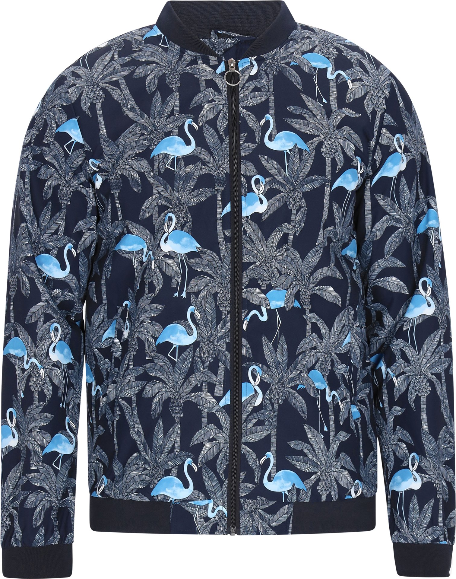 Mo Jacke Männer schwarz mehrfarbig