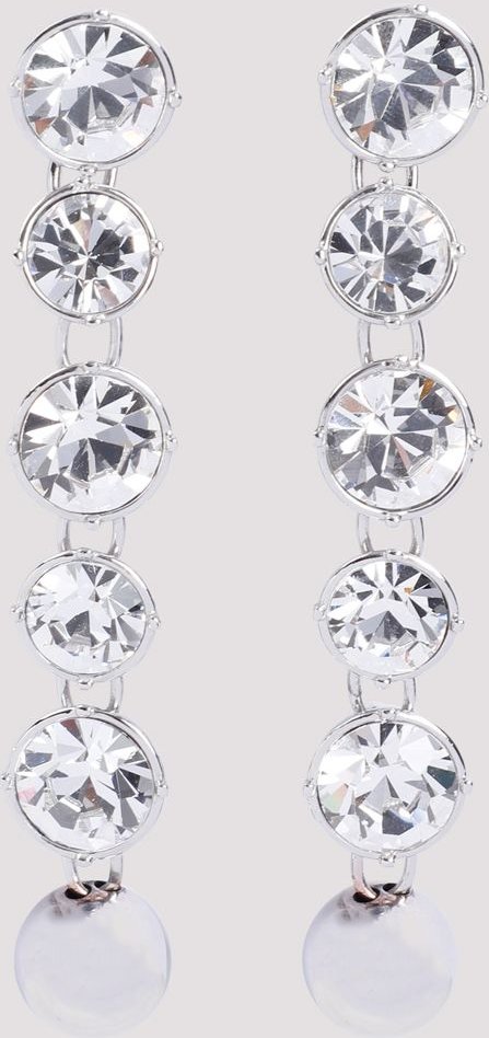 Lange Diamantohrringe