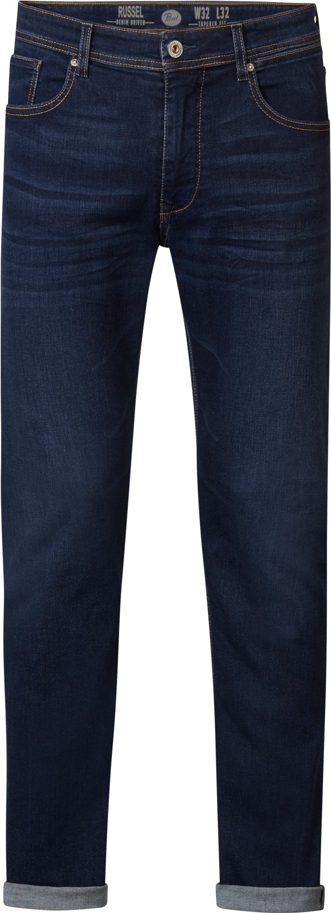 Petrol Industries - Regular Tapered Fit Jeans Russel Herren - Blau