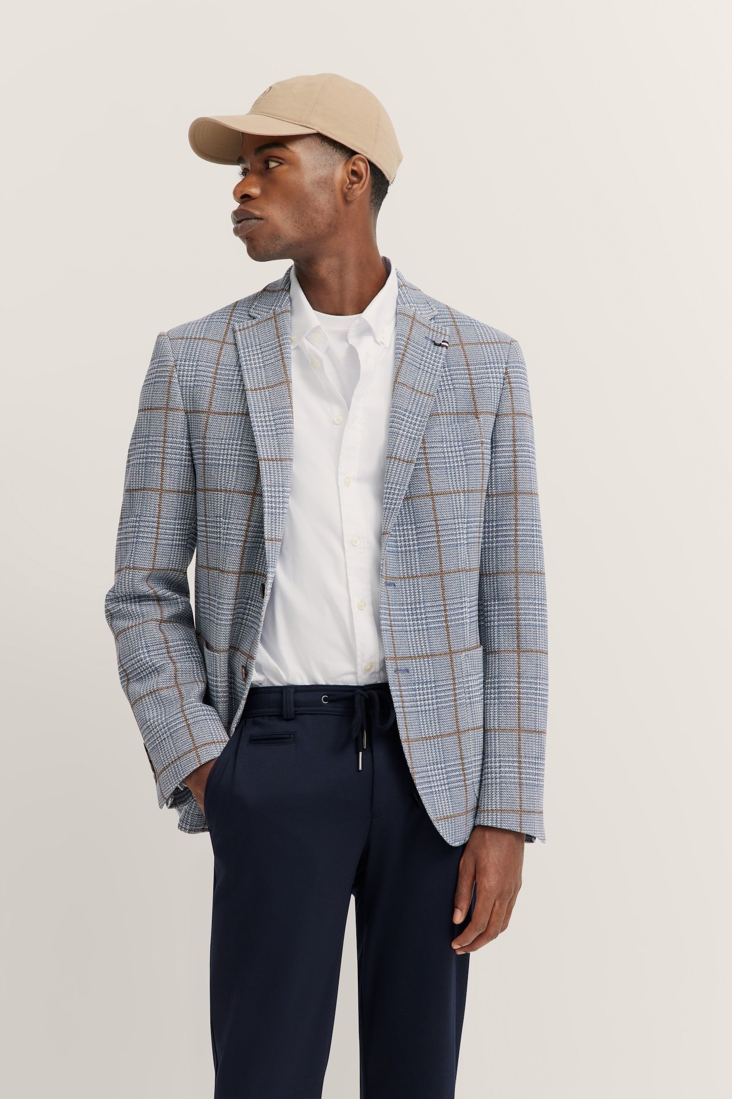 Bugatti Herren Sakko mit Karo-Muster