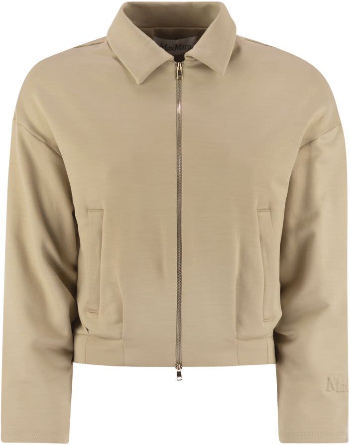 Argenta - Gekürzter Sweatshirt aus Seide und Baumwolle