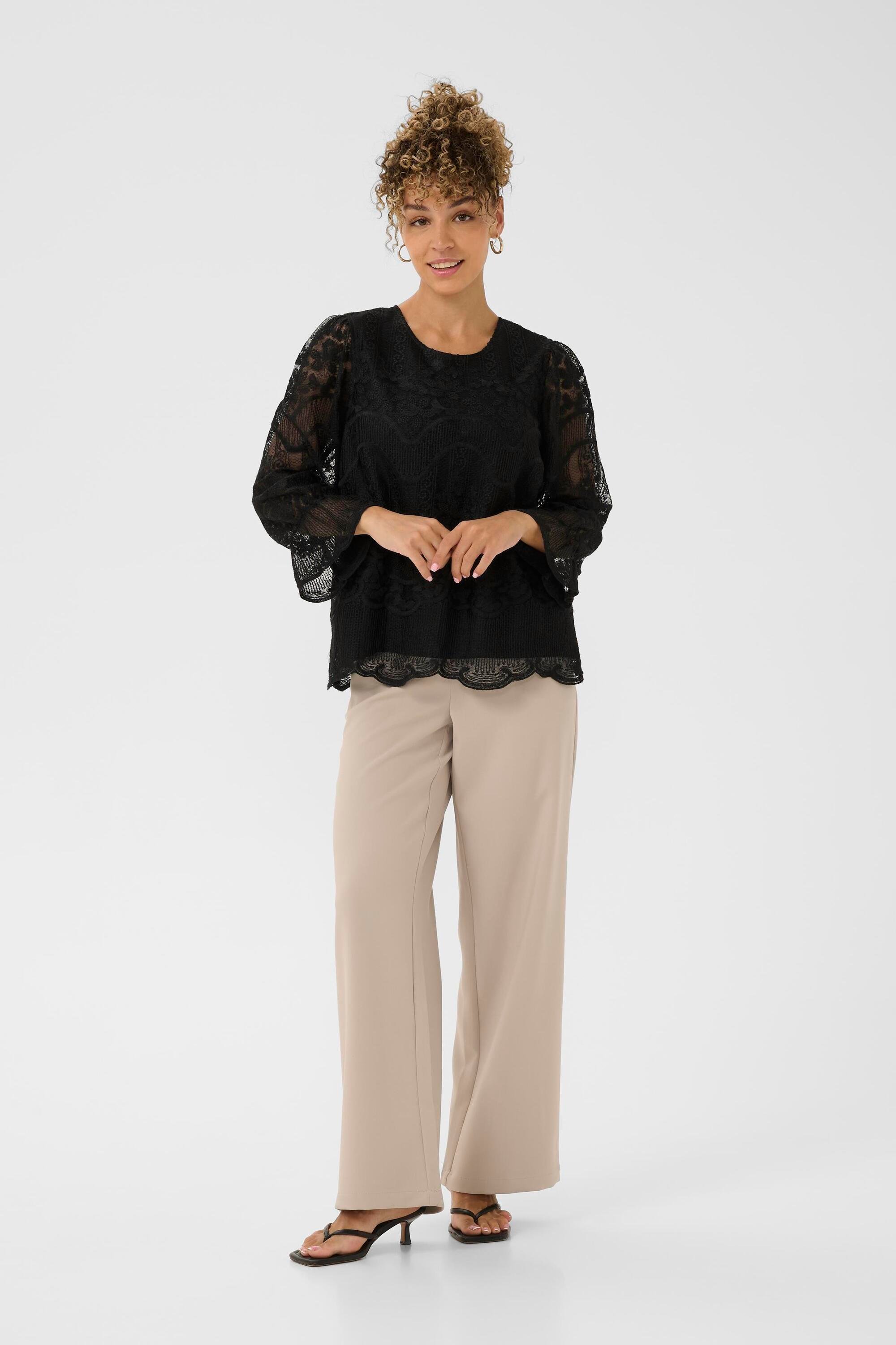 Langarm-Bluse CRSanne Langarm-Bluse Regular fit