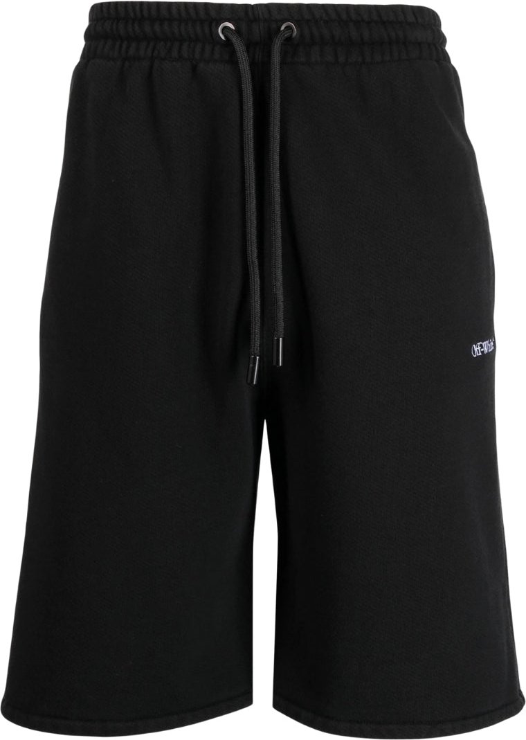 Off-white Stitch Diags Skate Sweatshorts Schwarz