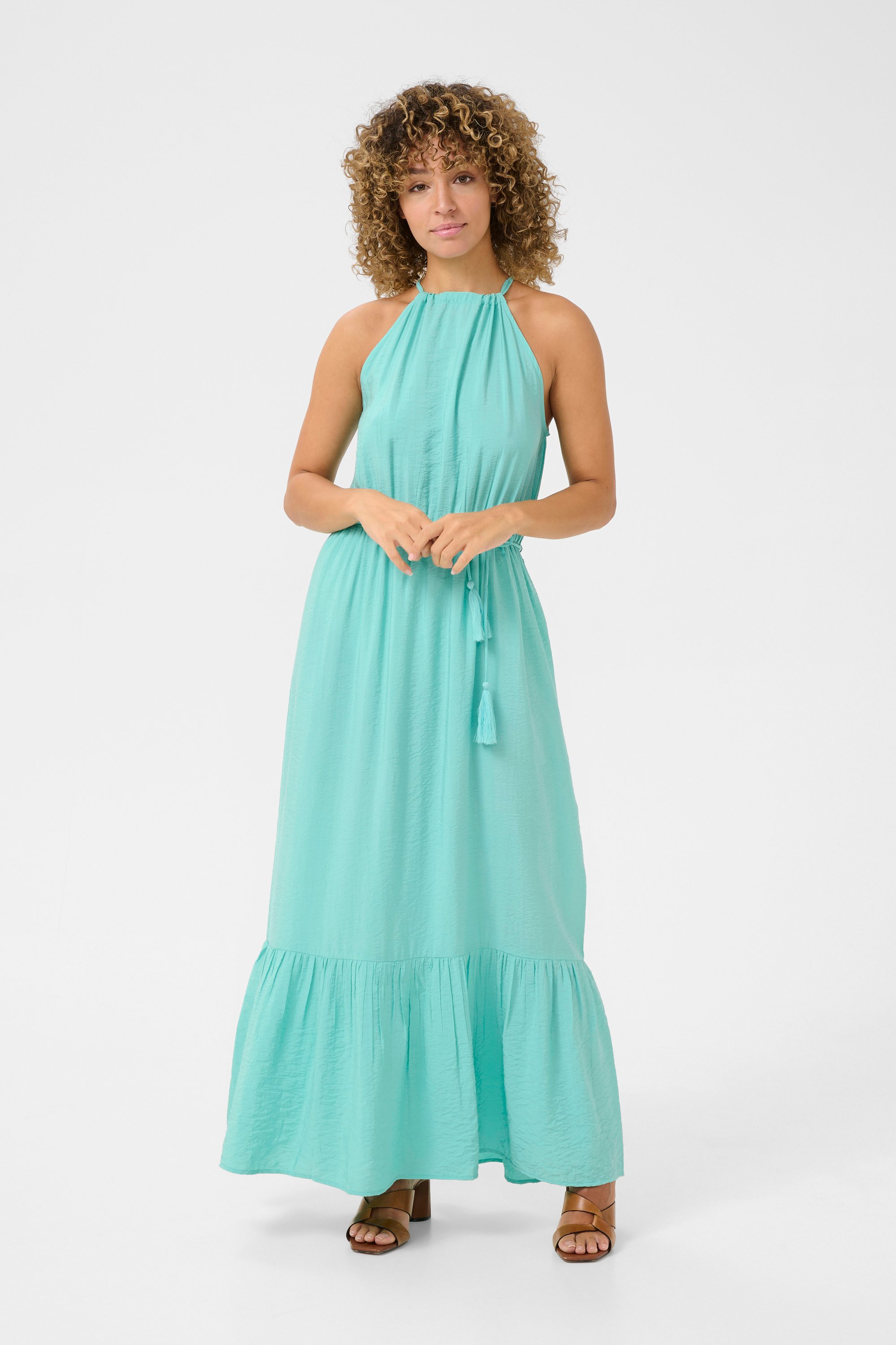Kleid A-shape turquoise