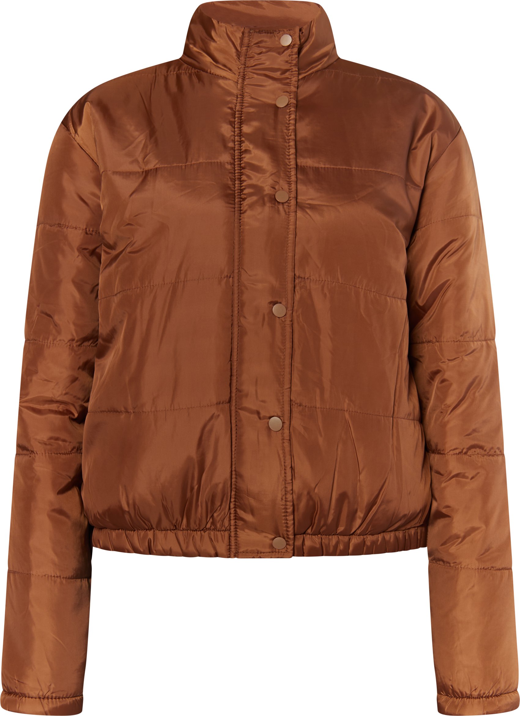 Mymo Leicht wattierte Blousonjacke Damen hellbraun