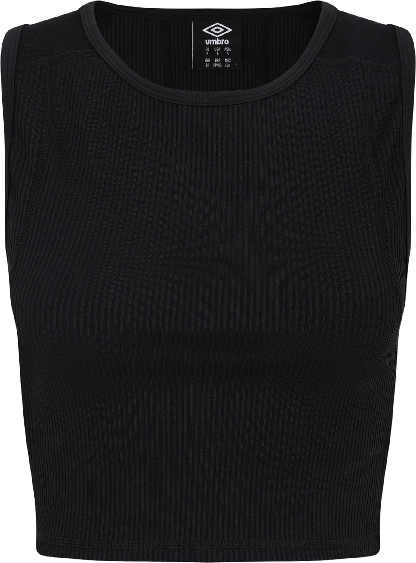 Umbro - Kurzes Top für Damen (Schwarz)