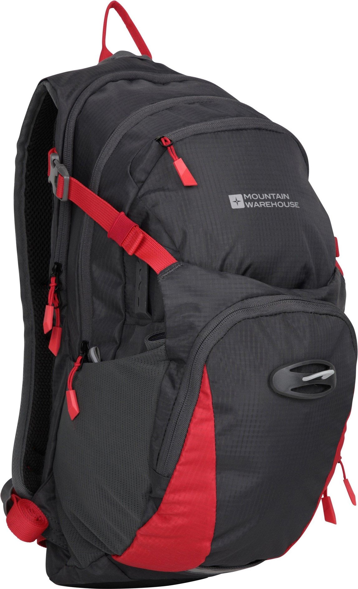 Mountain Warehouse - Fahrradtasche für Herren/Damen Unisex , Wasserbeständig, 22 L (Schwarz unifarben)
