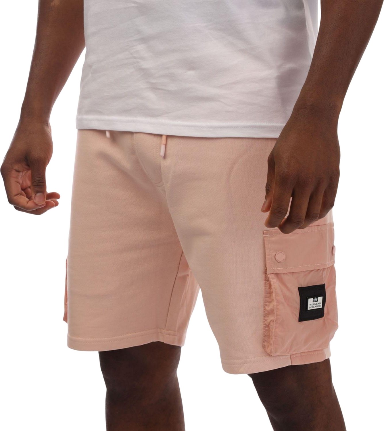 Weekend Offender Herren Pink Sands Overlay Shorts (Pink)
