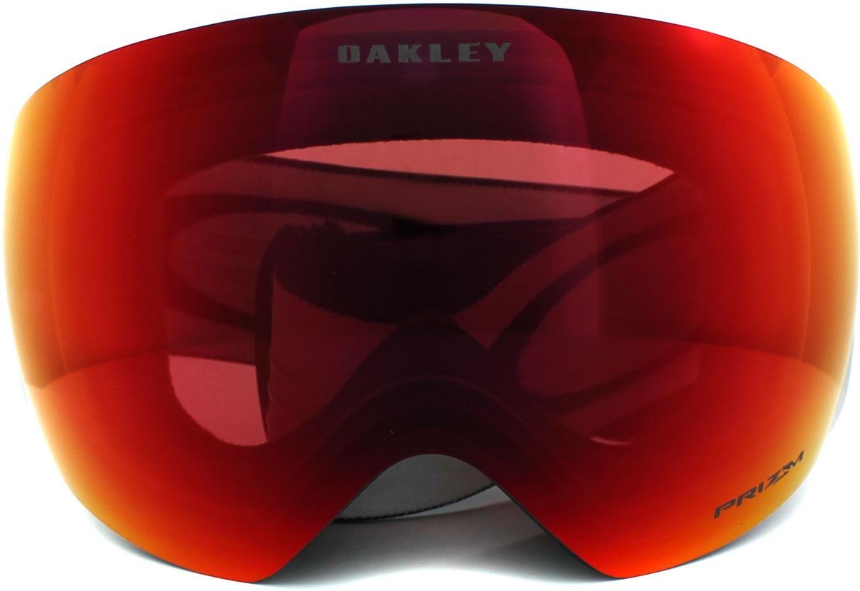 Oakley Ski-Snowboard-Gesichtsschutz Flight Deck OO7050-33 Matt Schwarz Prizm Torch Iridium