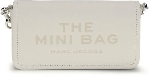 Weiße Kalbsleder Bos Taurus Schultertasche