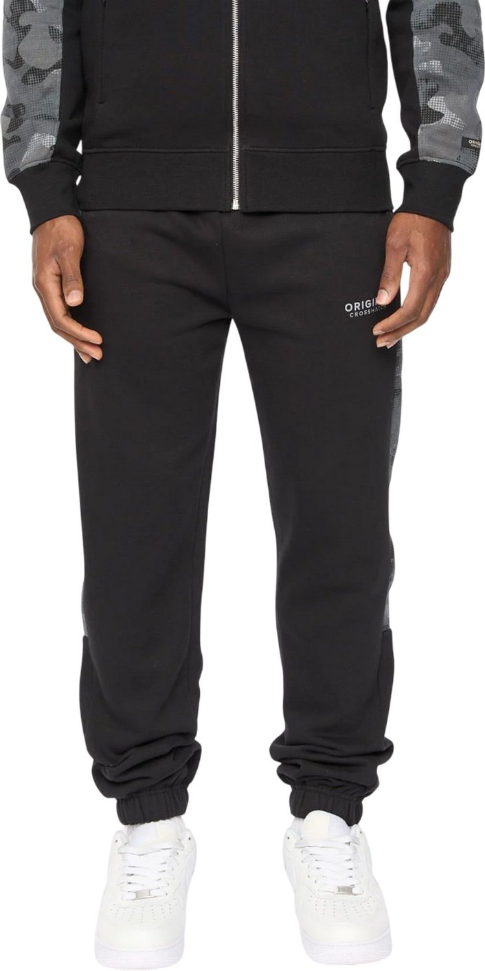 Crosshatch - "Branton" Jogginghosen für Herren (Schwarz)