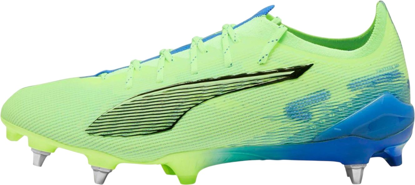 Puma - "Ultra 5 Ultimate" Fußballschuhe für weichen Boden für Herren/Damen Unisex (Grün)