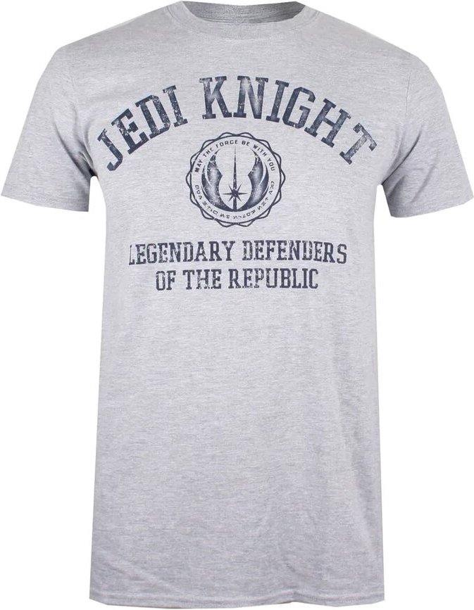 Star Wars - T-shirt LEGENDARY DEFENDERS OF THE REPUBLIC - Homme (Gris)
