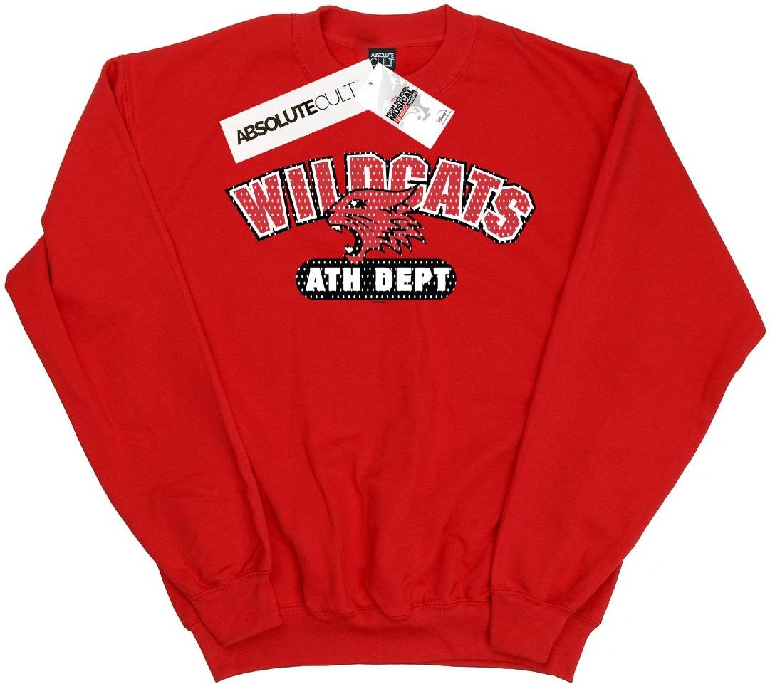 Disney - "High School Musical The Musical Wildcats Athletic" Sweatshirt für Damen (Rot)