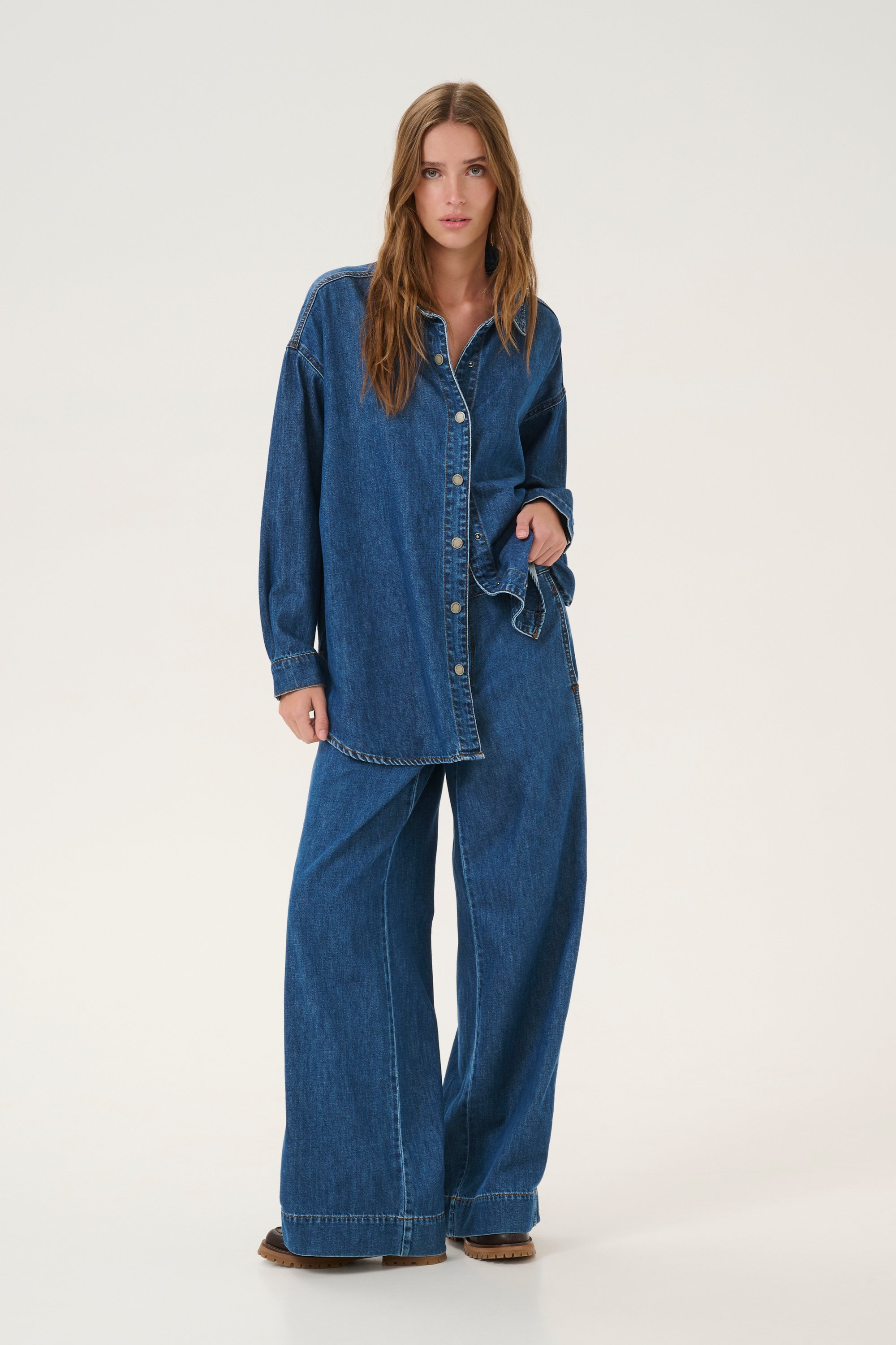 Jeanshemd HilmaMW Jeanshemd Oversize fit