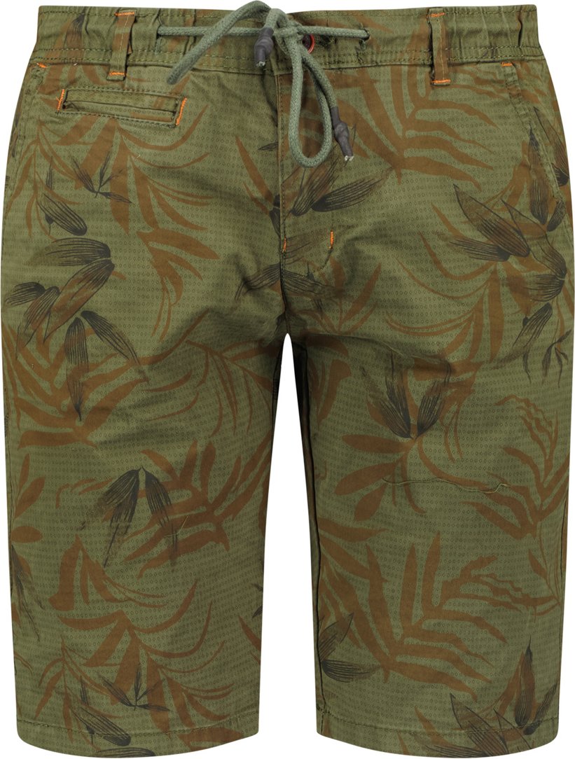 Lässige Shorts mit floralem Druck