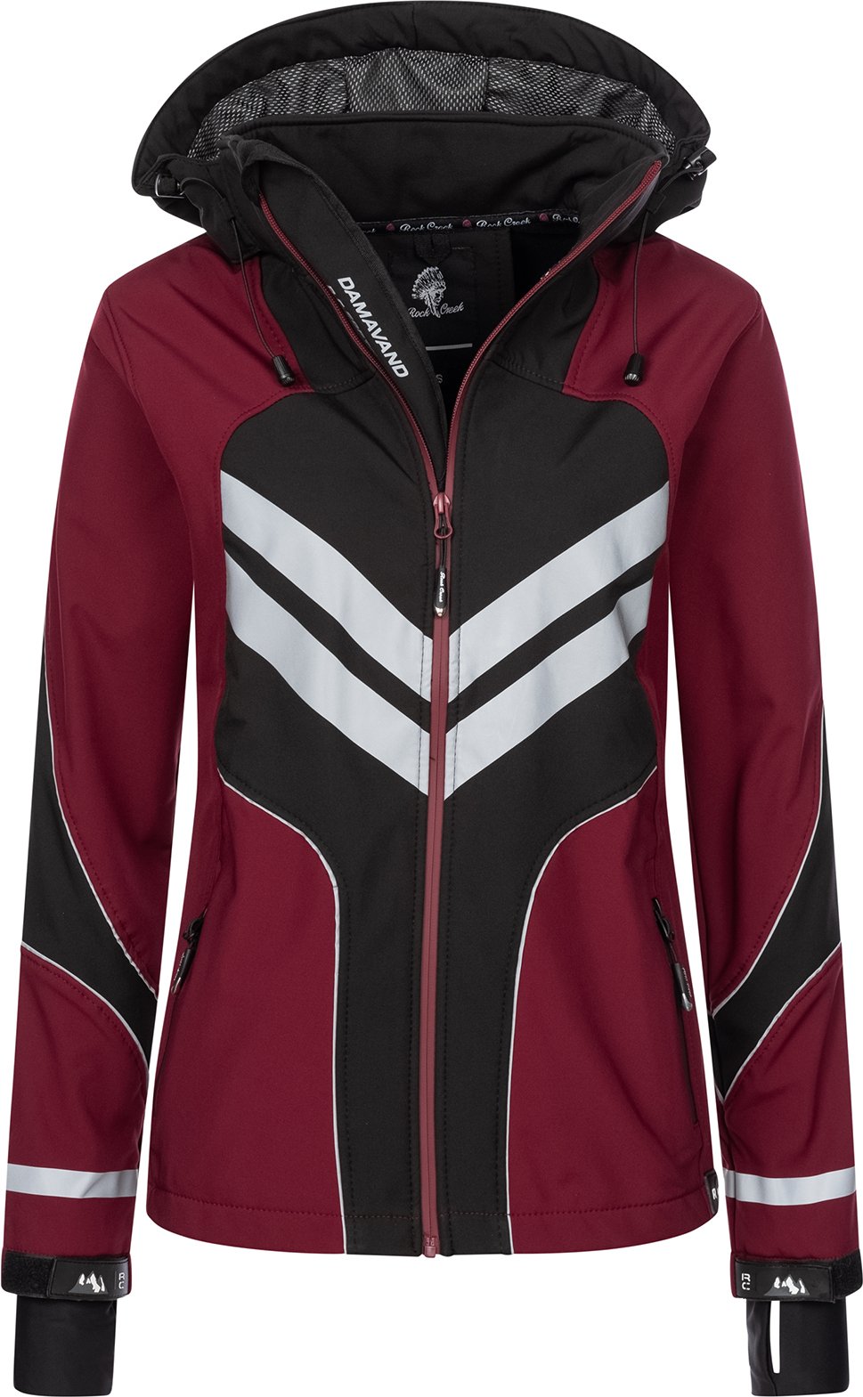 Thumbnail - Rock Creek Jacke Weinrot