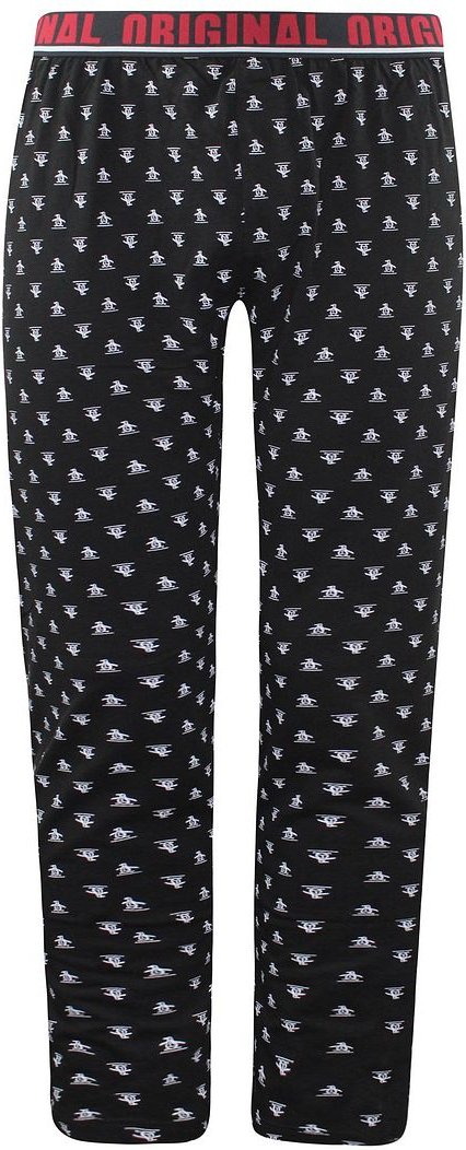Original Penguin Lounge Jersey Herren Black Pyjama Bottoms